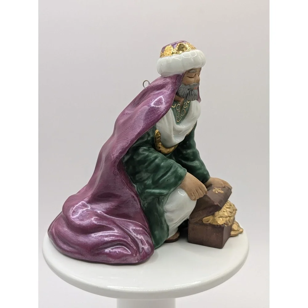 Hallmark Ornaments 1999‎ Blessed Nativity Balthasar Casper Melchior 3 Magi's